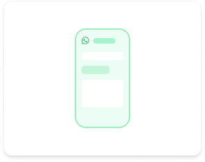 WhatsApp store mockups